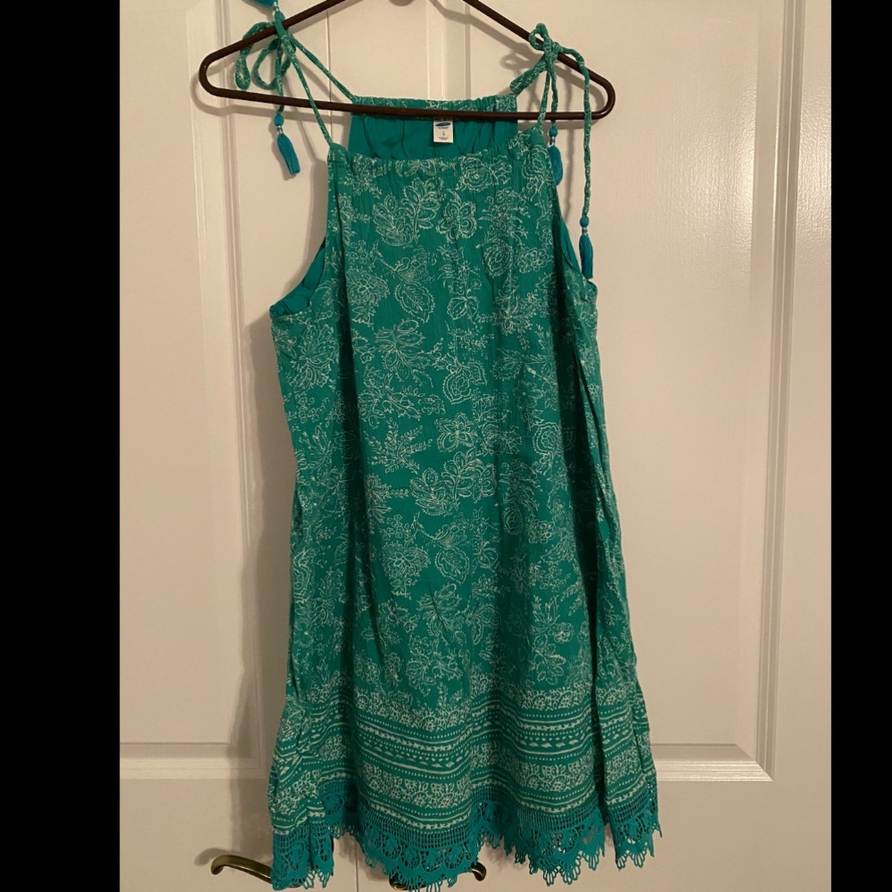 Teal summer sundress